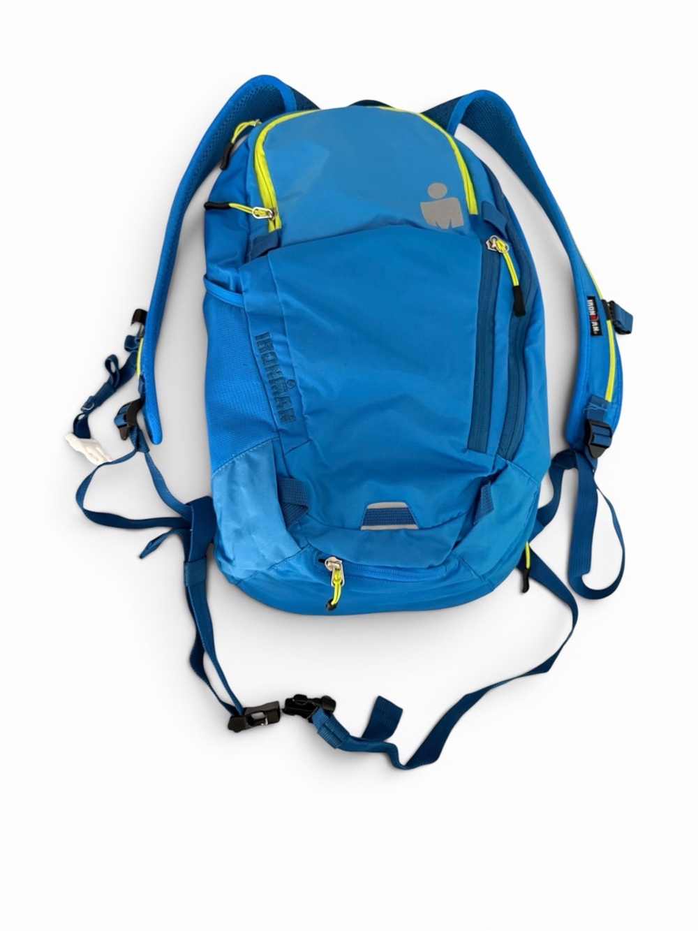 IRON MAN Blue Backpack Travel Hiking School Daypack One Size